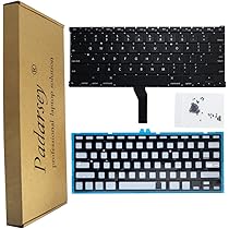 Backlit Keyboard Replacement For MacBook Air 11-inch A1370 A1465